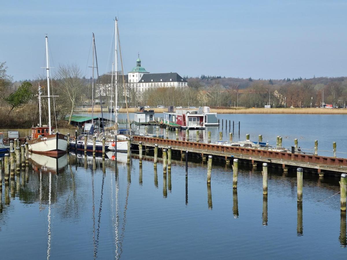Ferienwohnung Schleiloge Mit Panoramablick Auf Die Schlei Schleswig Esterno foto