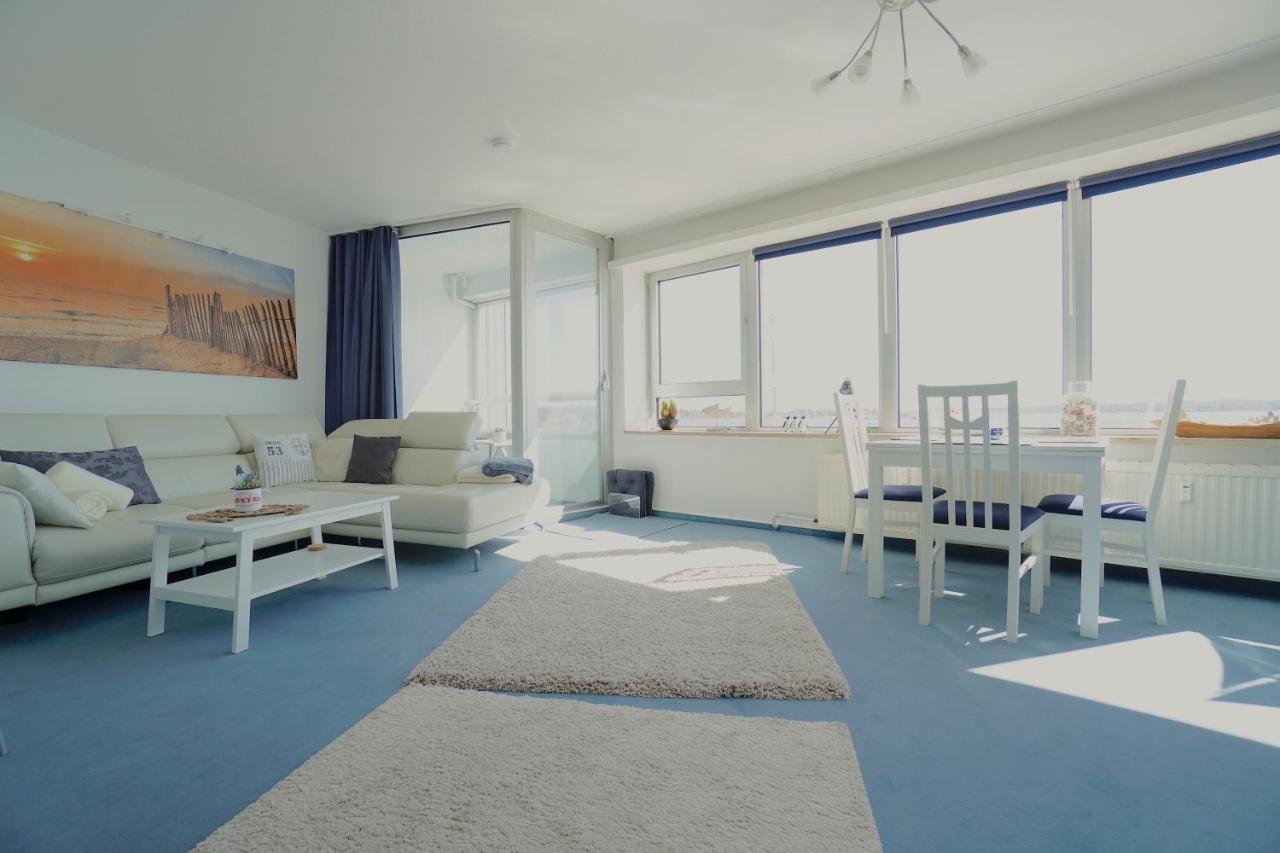 Ferienwohnung Schleiloge Mit Panoramablick Auf Die Schlei Schleswig Esterno foto